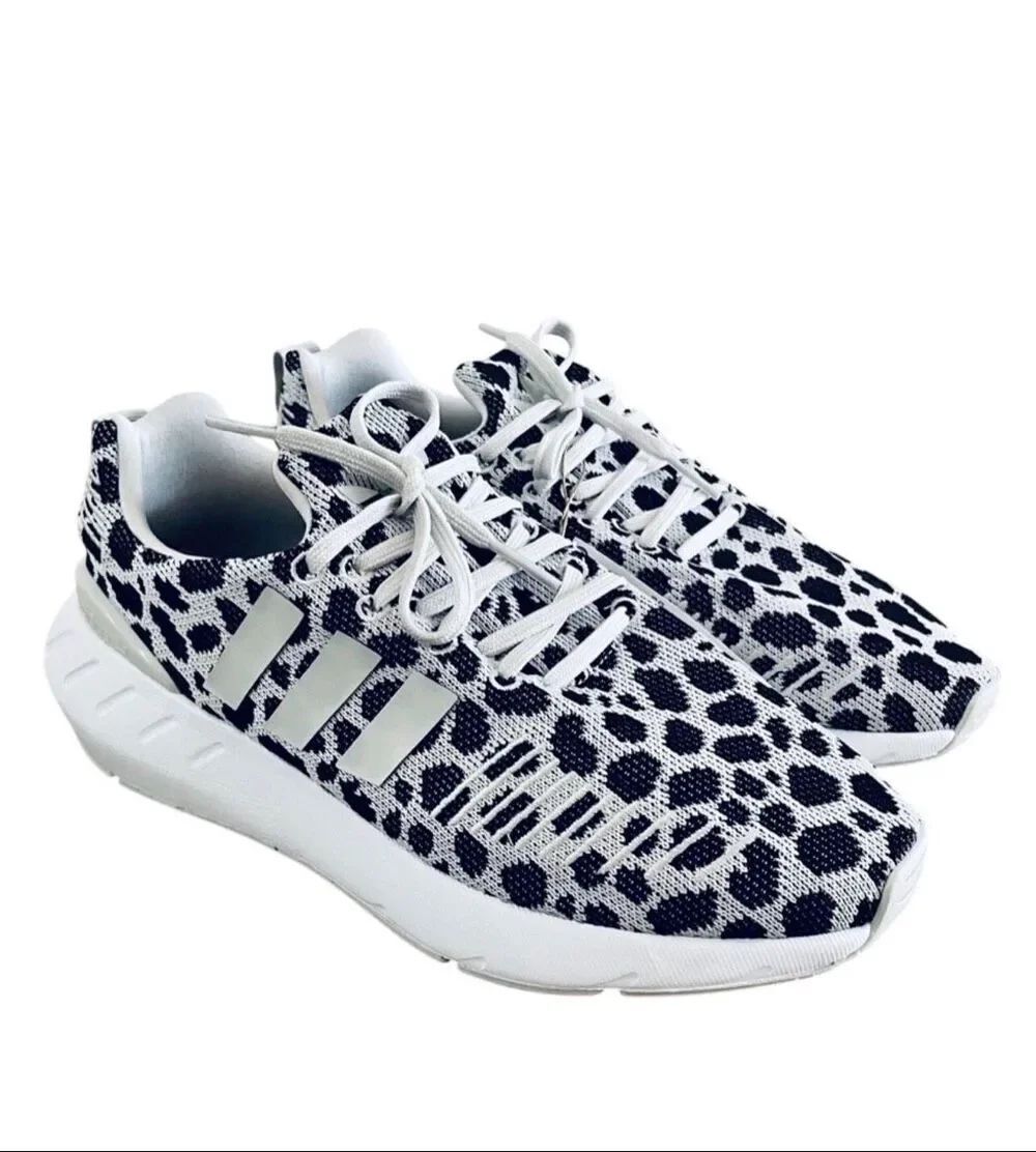 adidas Kaptir 2.0 Leopard Print Knit Sneakers Women’s 6.5 Cloudfoam